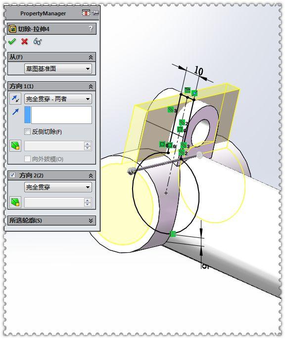 用SolidWorks建模的管件，对于经常画图的人来说，此图一点都不难