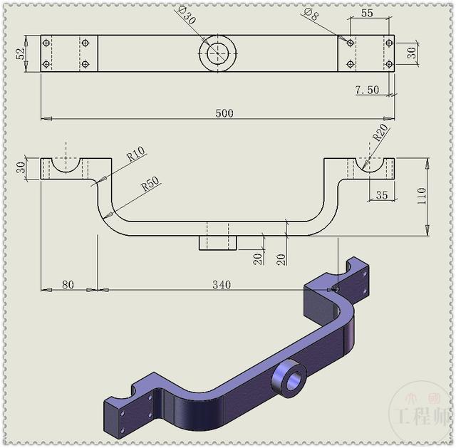 用SolidWorks设计的往复式的齿轮运动机构，要用到多个子装配体