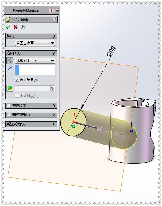 用SolidWorks建模的管件，对于经常画图的人来说，此图一点都不难