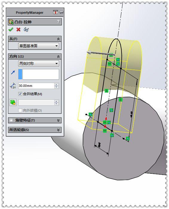 用SolidWorks建模的管件，对于经常画图的人来说，此图一点都不难