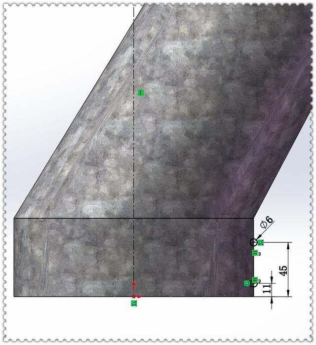 用SW实体建模的裤型三通管，如果曾经学过放样现在就能画出此图