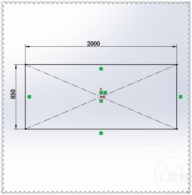 用SolidWorks焊件模块绘制的支撑钢架，这个的模型的草图好画多了