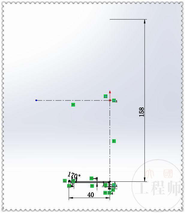 用SolidWorks设计的墙上出、入通风口，此图用钣金模块建模