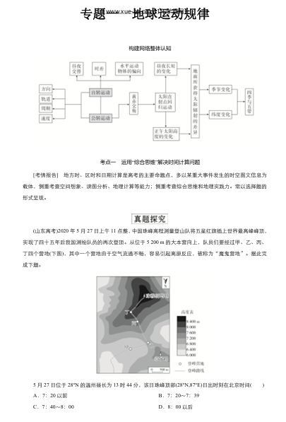 高考专题复习集锦+地理+PDF版含解析OK